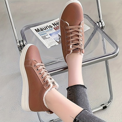 Women's Soft Plush Lining Anti-Slip Casual Orthopaedic Shoes