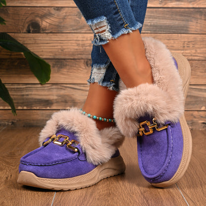 Women's Snow-Ready Thermal-Lined Chunky-Sole Casual Boots