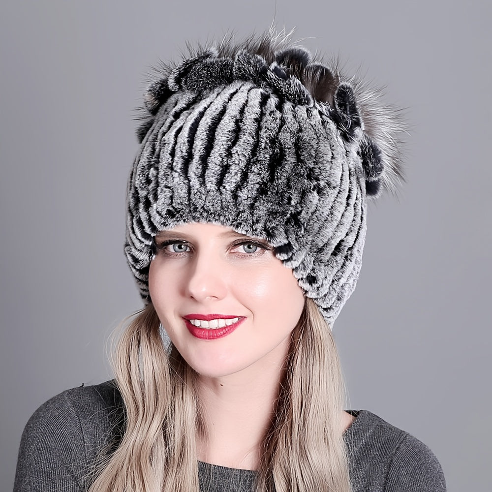 Winter Warm Trendy Coldproof Elastic Knit Hats