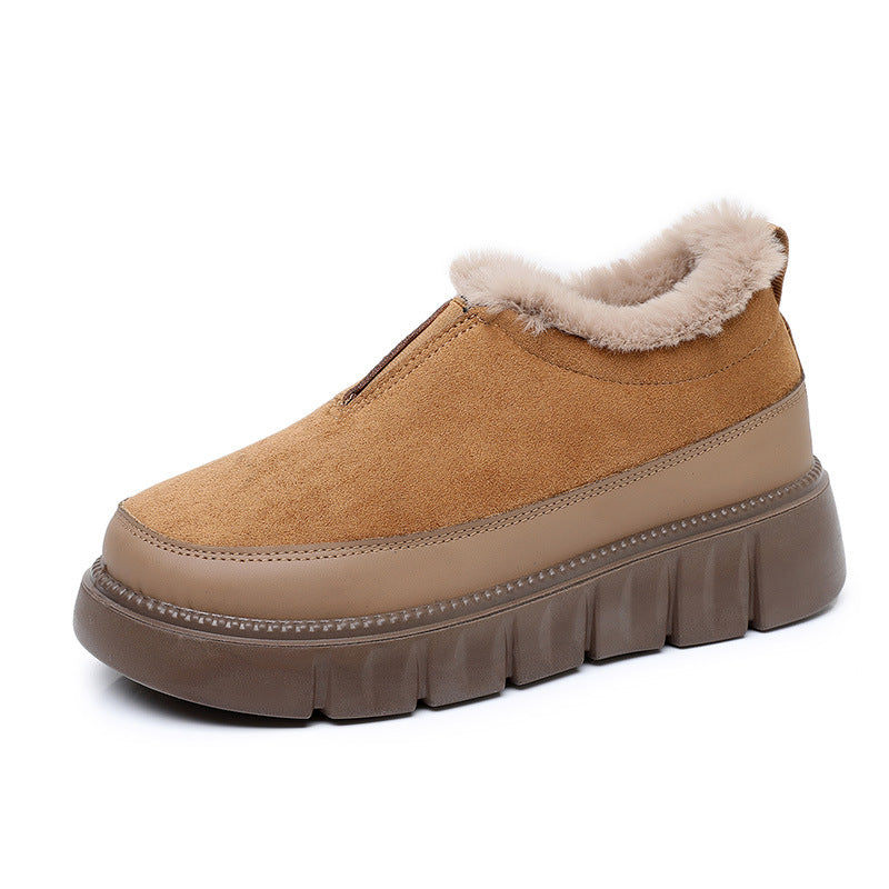 Women's Warm Cosy Thick-Soled Slip-On Snow Boots