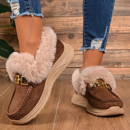 Women's Snow-Ready Thermal-Lined Chunky-Sole Casual Boots