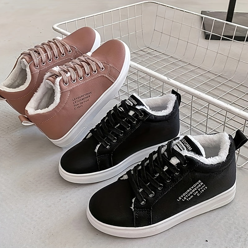 Women's Soft Plush Lining Anti-Slip Casual Orthopaedic Shoes