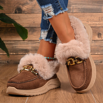 Women's Snow-Ready Thermal-Lined Chunky-Sole Casual Boots