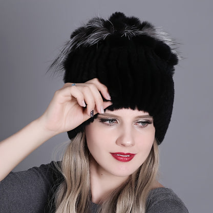 Winter Warm Trendy Coldproof Elastic Knit Hats