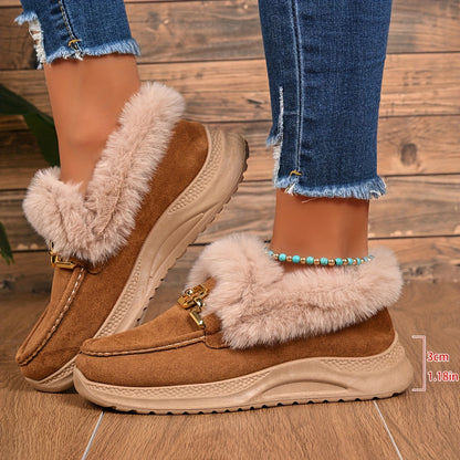 Women's Snow-Ready Thermal-Lined Chunky-Sole Casual Boots