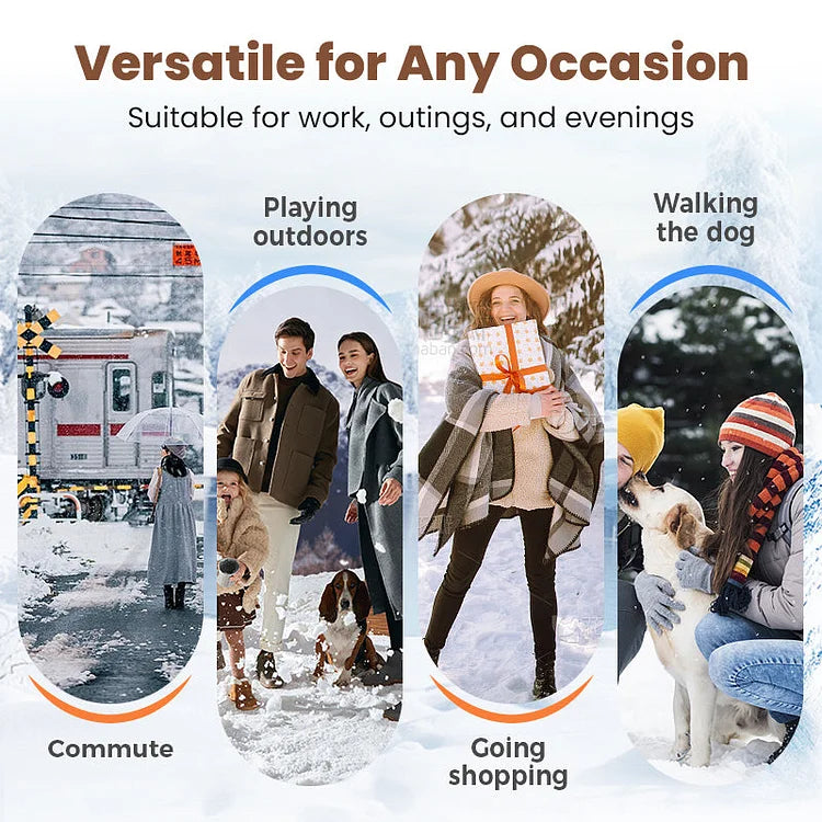 Women's Thick Warm Chunky Heel Boots