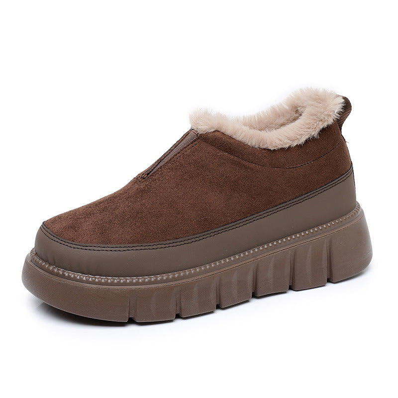 Women's Warm Cosy Thick-Soled Slip-On Snow Boots