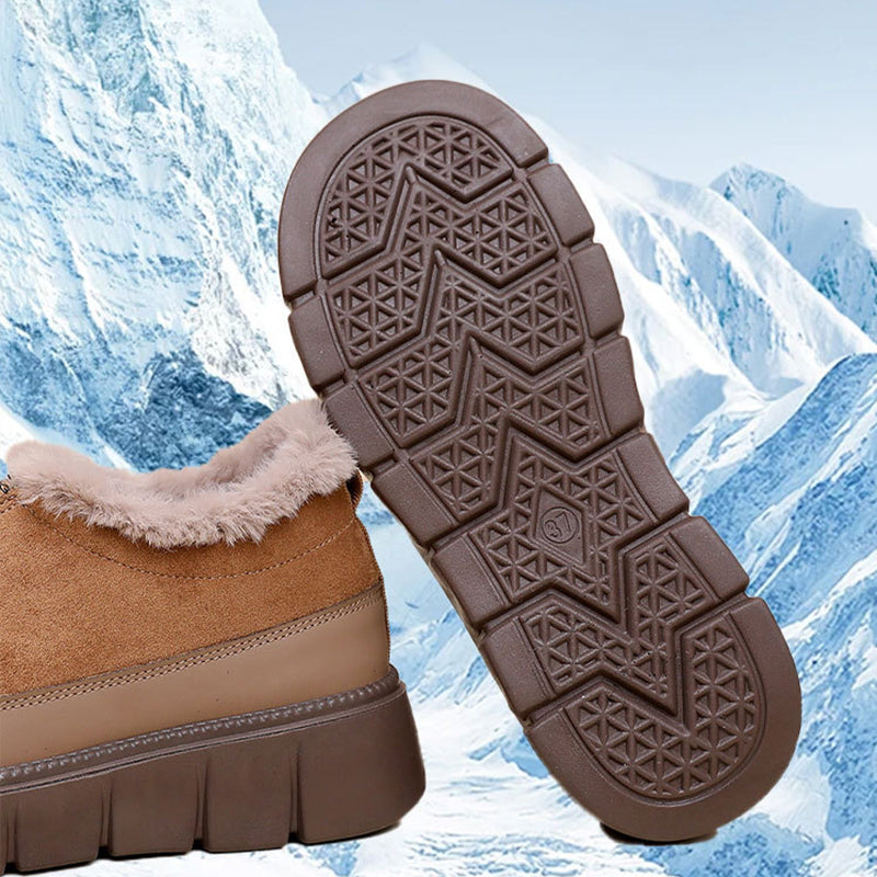 Women's Warm Cosy Thick-Soled Slip-On Snow Boots