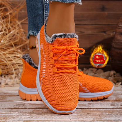 Women's Winter Warm Fleece-Lined Orthopaedic Sneakers