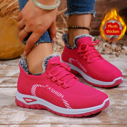Women's Winter Warm Fleece-Lined Orthopaedic Sneakers
