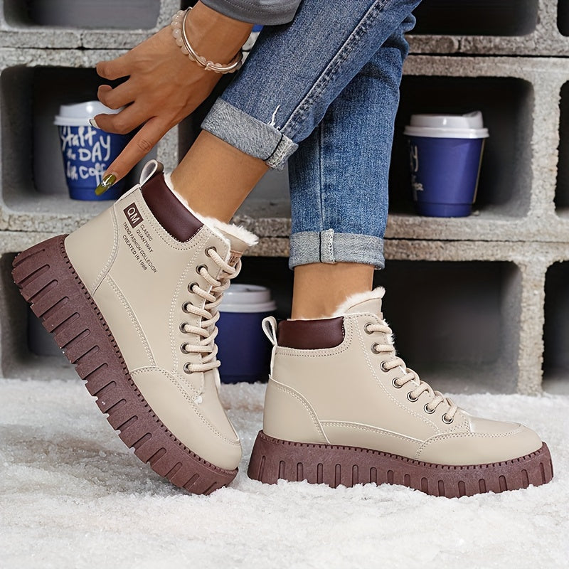 New Winter Women's High-Top Ankle Boots
