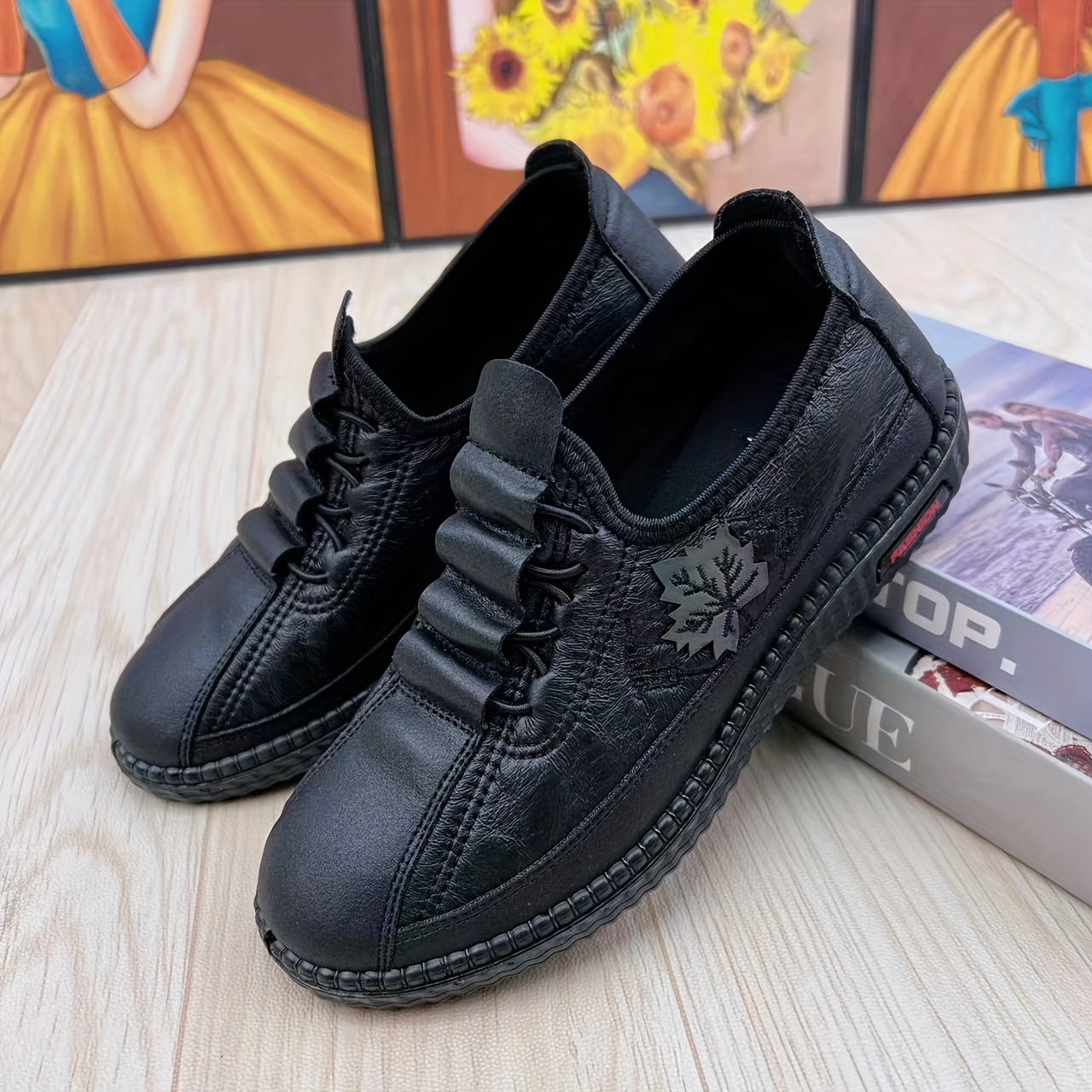 Women's Comfortable Soft-Soled Handcrafted Leather Orthopaedic Shoes