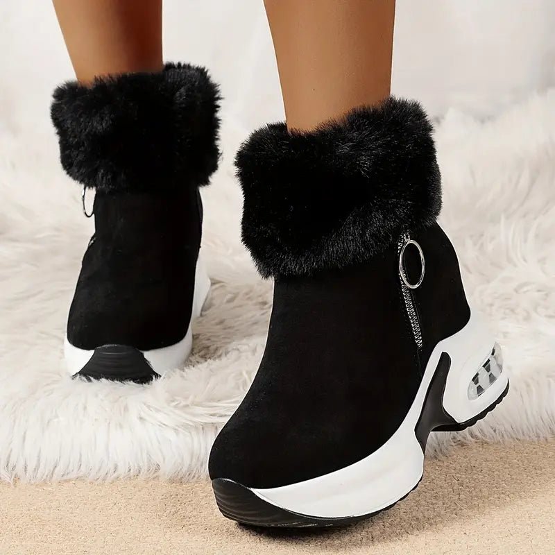 Comfortable Thick - Soled Warm Winter Orthopaedic Boots - Flyon