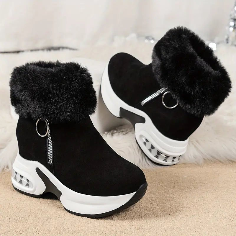 Comfortable Thick - Soled Warm Winter Orthopaedic Boots - Flyon