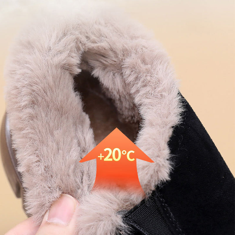 Women's Warm Cosy Thick-Soled Slip-On Snow Boots