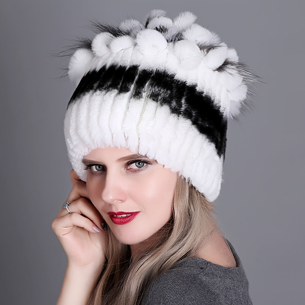 Winter Warm Trendy Coldproof Elastic Knit Hats