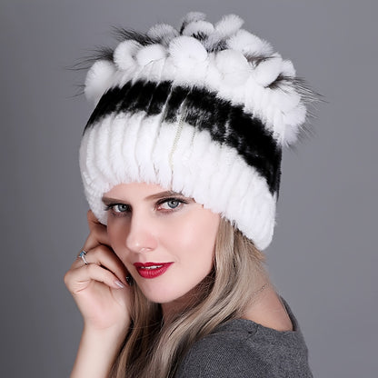 Winter Warm Trendy Coldproof Elastic Knit Hats