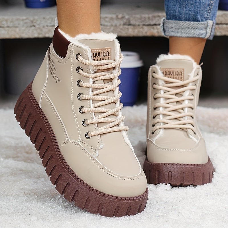 New Winter Women's High - Top Ankle Boots - Flyon
