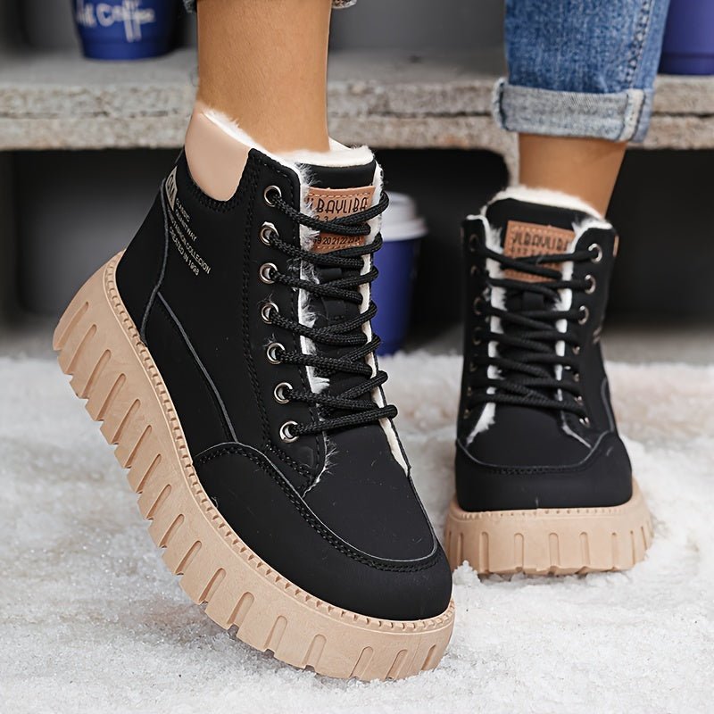 New Winter Women's High - Top Ankle Boots - Flyon