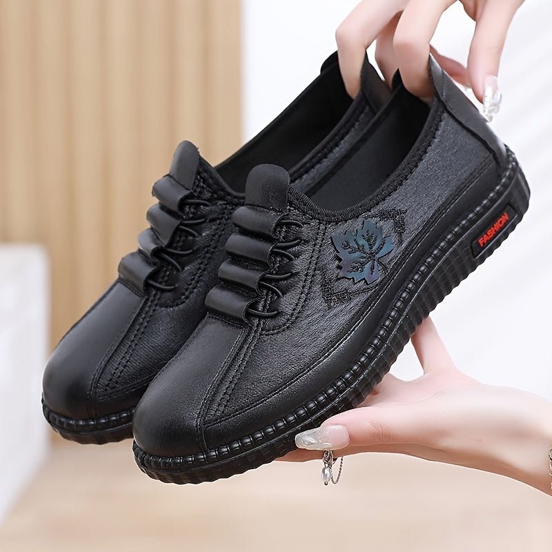 Women's Comfortable Soft - Soled Handcrafted Leather Orthopaedic Shoes - Flyon