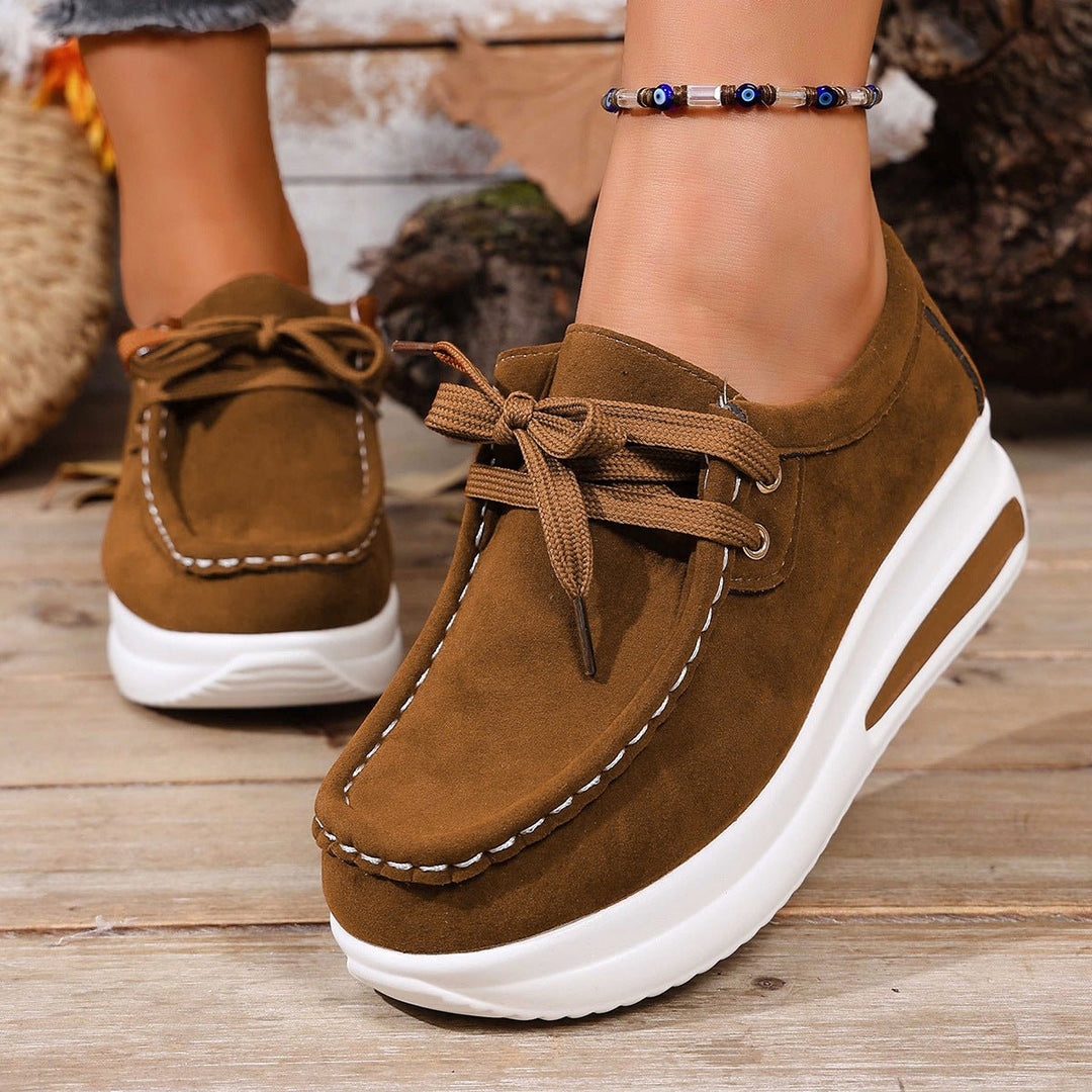 Women's Comfortable Thick - Soled Casual Orthopaedic Shoes - Flyon