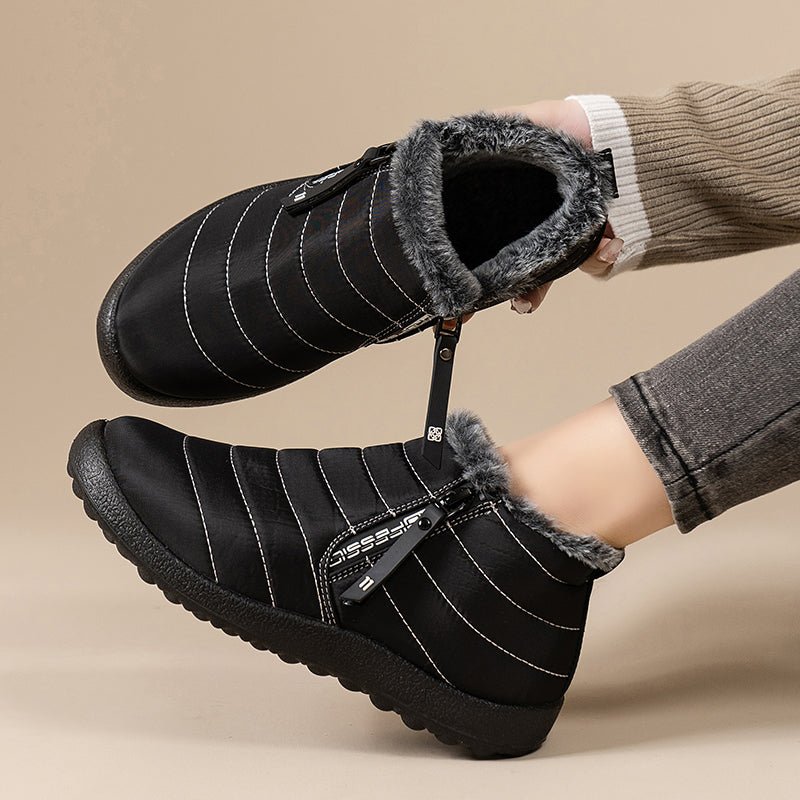 Women's Comfortable Warm Non - slip Snow Boots - Flyon