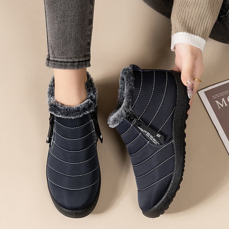 Women's Comfortable Warm Non - slip Snow Boots - Flyon