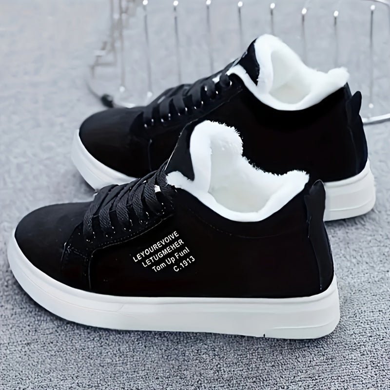 Women's Soft Plush Lining Anti - Slip Casual Orthopaedic Shoes - Flyon
